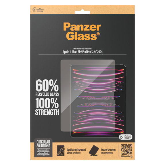 Panzerglas UWF für iPad Air 13"/Pro 13", Klar, PanzerGlass