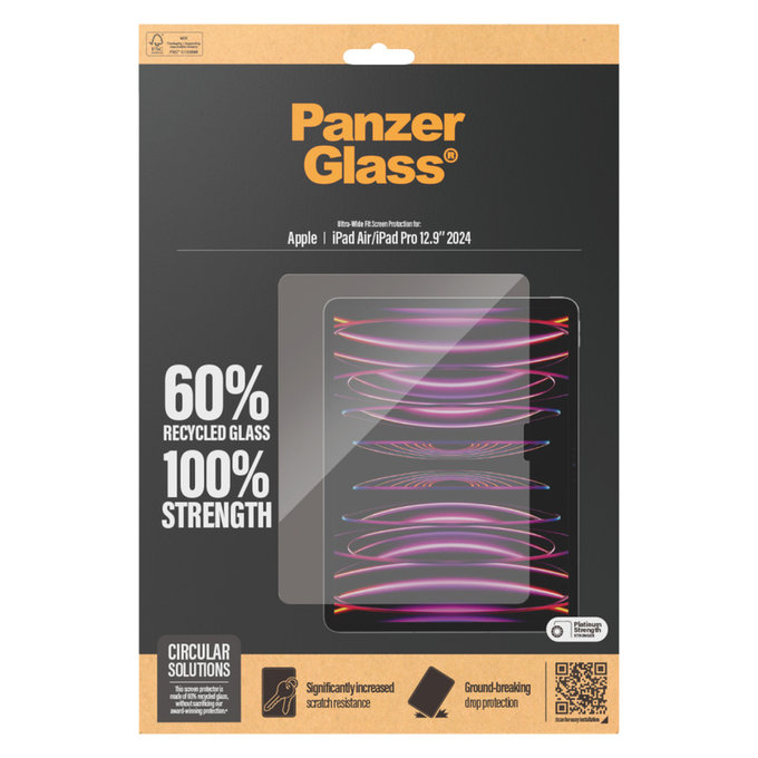 Panzerglas UWF für iPad Air 13"/Pro 13", Klar, PanzerGlass