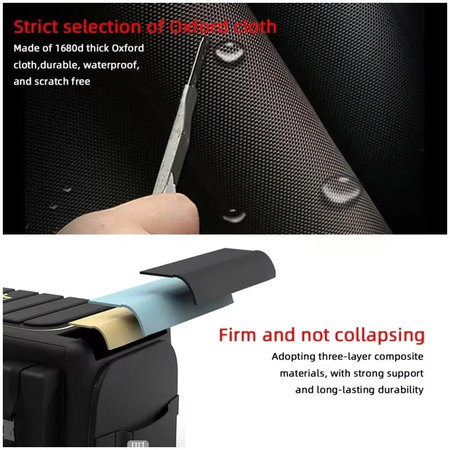 Aufbewahrungstasche/-box für den Kofferraum 70L - 60x30x30cm