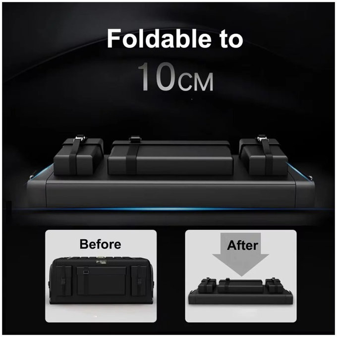 Aufbewahrungstasche/-box für den Kofferraum 70L - 60x30x30cm