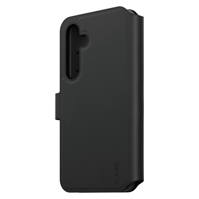 Hülle Wallet Tango Two-In-One mit QI für Samsung Galaxy S25+, Schwarz, PanzerGlass