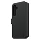 Hülle Wallet Tango Two-In-One mit QI für Samsung Galaxy S25+, Schwarz, PanzerGlass