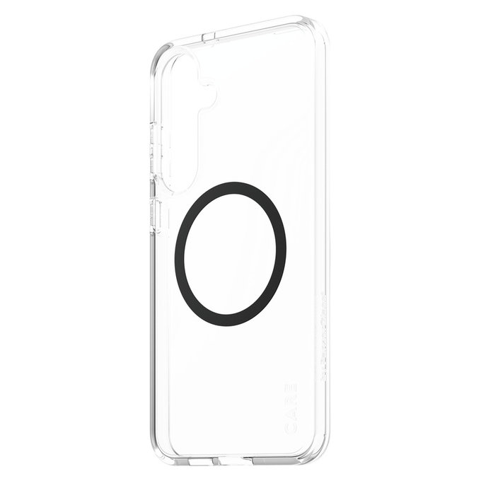 Hülle Urban Combat mit schwarzem QI für Samsung Galaxy S25+, Transparent, PanzerGlass
