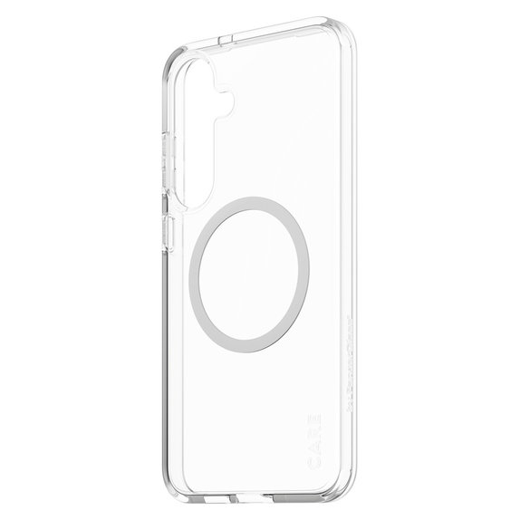 Hülle Urban Combat mit weißem QI für Samsung Galaxy S25+, Transparent, PanzerGlass