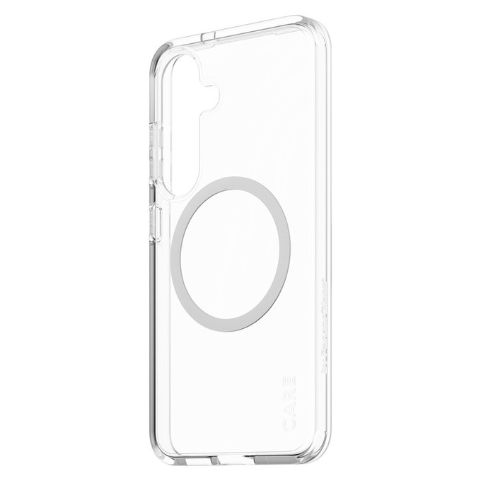 Hülle Urban Combat mit weißem QI für Samsung Galaxy S25, Transparent, PanzerGlass