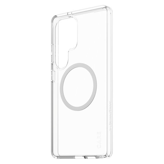 Hülle Urban Combat mit weißem QI für Samsung Galaxy S25 Ultra, Transparent, PanzerGlass