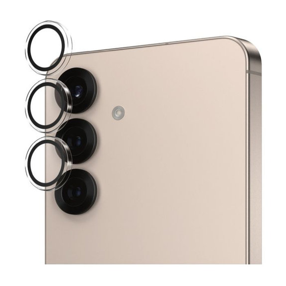 PanzerGlass - Kameraobjektiv-Schutzhülle Hoops für Samsung Galaxy S25+, transparent