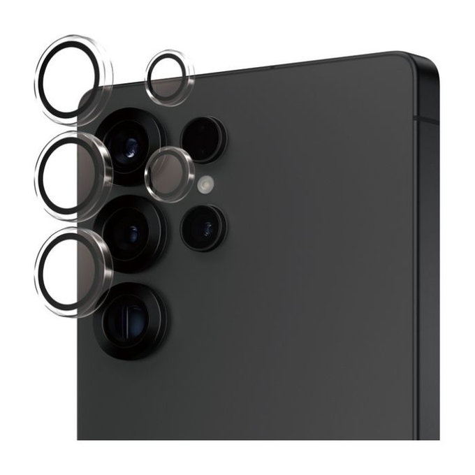 PanzerGlass - Kameraobjektiv-Schutzhülle Hoops für Samsung Galaxy S25 Ultra, transparent