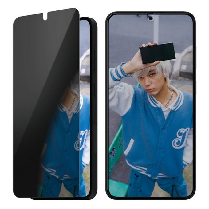 PanzerGlass - Gehärtetes Glas UWF Privacy mit aplikator für Samsung Galaxy S25+, transparent