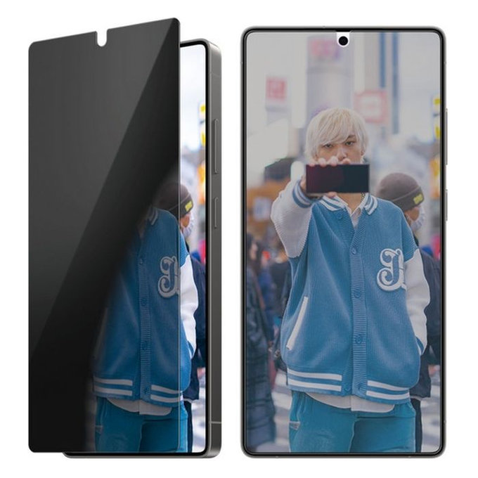 PanzerGlass - Gehärtetes Glas UWF Privacy mit aplikator für Samsung Galaxy S25 Ultra, transparent