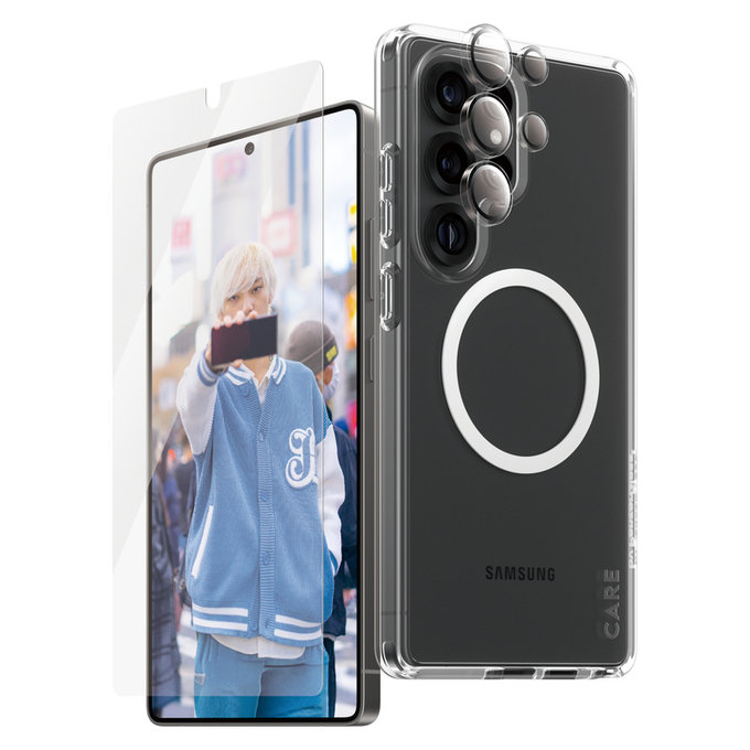 Bundle 3-in-1 für Samsung Galaxy S25 Ultra, PanzerGlass