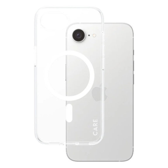 Urban Combat Hülle mit MagSafe für iPhone 17e/16e, Weiß, CARE