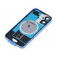 Apple iPhone 16 - Rückgehäuseglas + Kameraglas + Metallplatte + Magsafe-Magnet (Ultramarine)