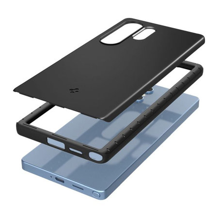 Spigen - Hülle Thin Fit mit MagSafe für Samsung Galaxy S25 Ultra, schwarz