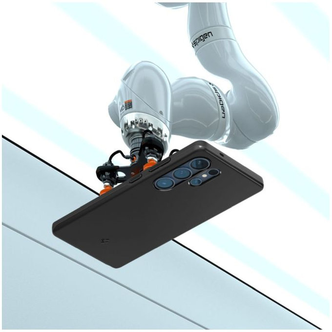 Spigen - Hülle Thin Fit mit MagSafe für Samsung Galaxy S25 Ultra, schwarz