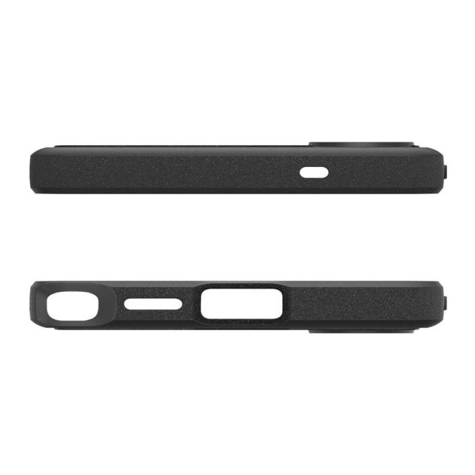 Spigen - Hülle Rugged Armor mit MagSafe für Samsung Galaxy S25 Ultra, Matte Black