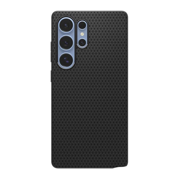 Spigen - Hülle Liquid Air für Samsung Galaxy S25 Ultra, Matte Black