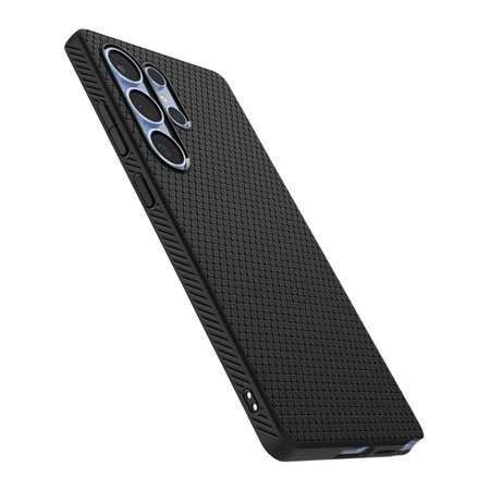 Spigen - Hülle Liquid Air für Samsung Galaxy S25 Ultra, Matte Black
