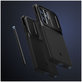 Spigen - Hülle Optik Armor für Samsung Galaxy S25 Ultra, schwarz