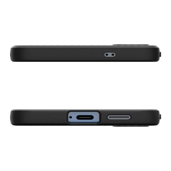 Spigen - Hülle Liquid Air für Samsung Galaxy S25+, Matte Black