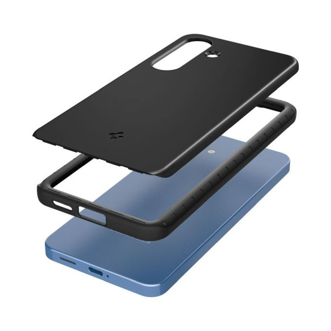 Spigen - Hülle Thin Fit mit MagSafe für Samsung Galaxy S25, schwarz