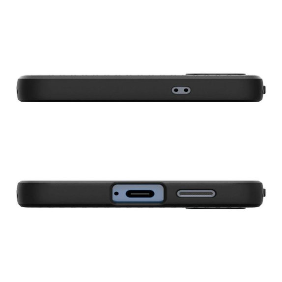 Spigen - Hülle Liquid Air für Samsung Galaxy S25, Matte Black