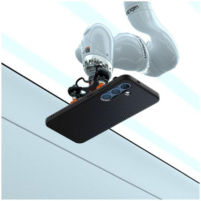 Spigen - Hülle Liquid Air für Samsung Galaxy S25, Matte Black