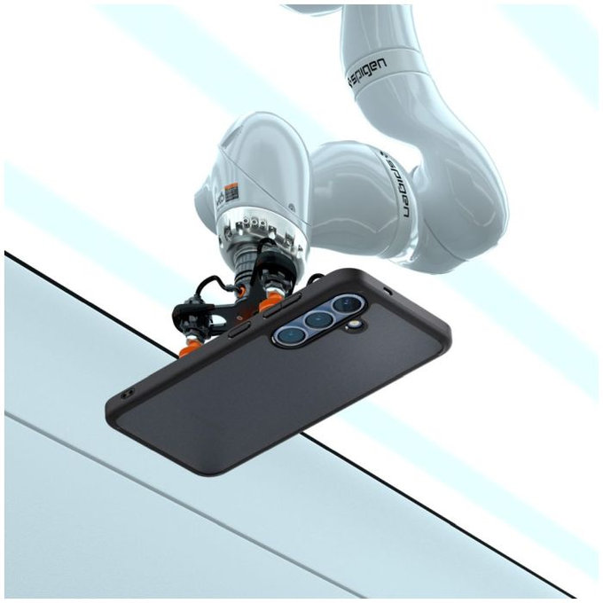 Spigen - Hülle Ultra Hybrid für Samsung Galaxy S25, Frost Black