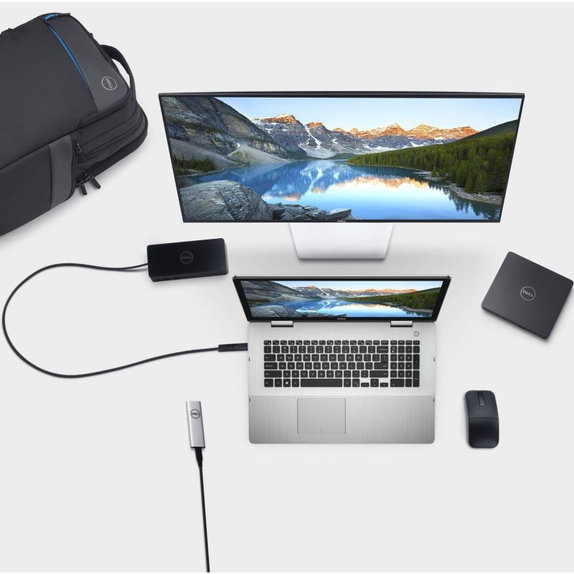 Dell D6000 - Dockingstation (USB-C) + 130W Adapter Refurbished