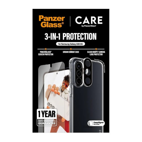 Bundle 3-in-1 für Samsung A26 5G, CARE