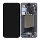 Samsung Galaxy S25 - LCD Display + Touchscreen Front Glas + Rahmen (Blueblack) - GH82-36329E Genuine Service Pack