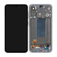 Samsung Galaxy A56 A566E - LCD Display + Touchscreen Front Glas + Rahmen (Awesome Graphite) - GH82-36829A Genuine Service Pack
