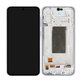 Samsung Galaxy A36 A366E - LCD Display + Touchscreen Front Glas + Rahmen (Awesome Lavender) - GH82-36841D Genuine Service Pack