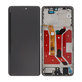 Honor Magic7 Lite - LCD Display + Touchscreen Front Glas + Rahmen (Black) OLED
