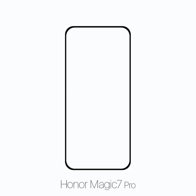 FixPremium FullCover Glass - Gehärtetes Glas für Honor Magic7 Pro