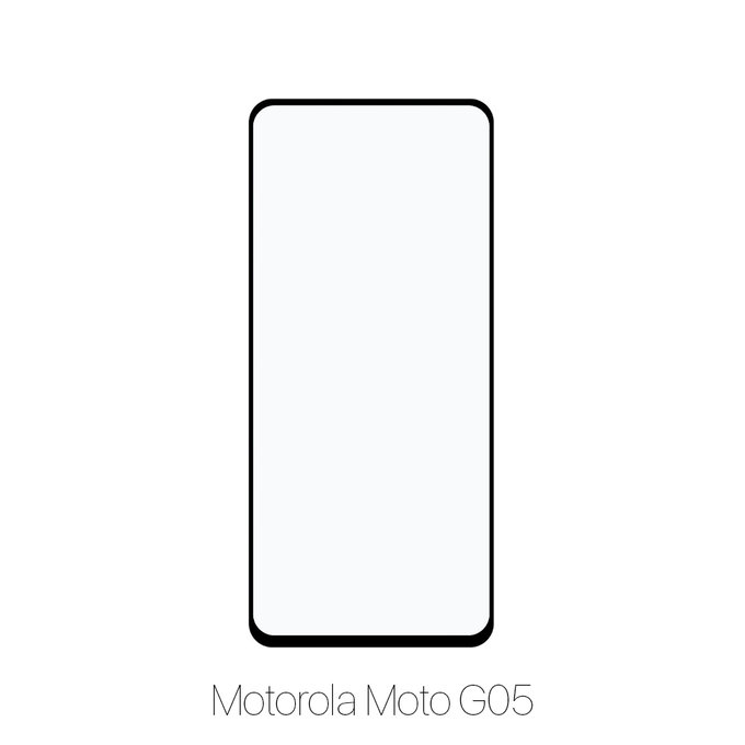 FixPremium FullCover Glass - Gehärtetes Glas für Motorola Moto G05