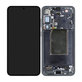 Samsung Galaxy S25 Plus - LCD Display + Touchscreen Front Glas + Rahmen (Blueblack) OLED