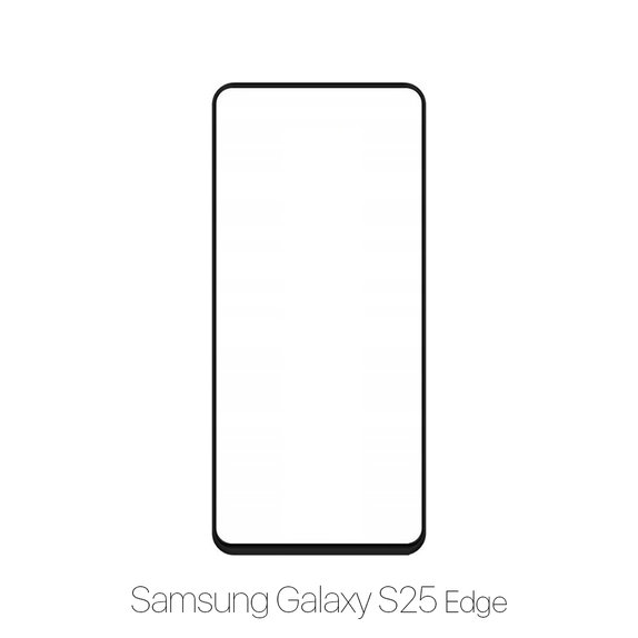 FixPremium FullCover Glass - Gehärtetes Glas für Samsung Galaxy S25 Edge