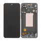 Samsung Galaxy A56 A566E - LCD Display + Touchscreen Front Glas + Rahmen (Awesome Graphite) TFT