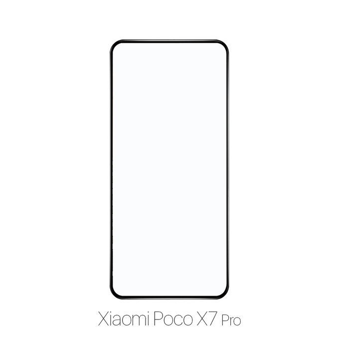 FixPremium FullCover Glass - Gehärtetes Glas für Xiaomi Poco X7 Pro 2412DPC0AG