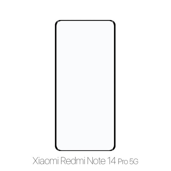 FixPremium FullCover Glass - Gehärtetes Glas für Xiaomi Redmi Note 14 Pro 5G 24090RA29G