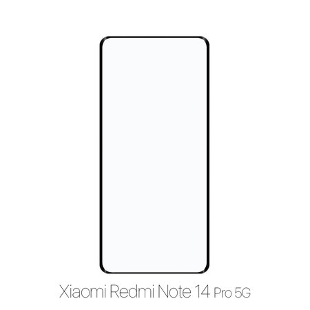 FixPremium FullCover Glass - Gehärtetes Glas für Xiaomi Redmi Note 14 Pro 5G 24090RA29G