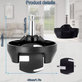 Eufy Robovac-series - Vorderrad (Schwarz)