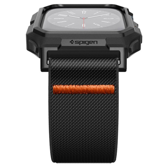 Spigen - Armband Lite Fit "Pro" für Apple Watch (44, 45mm), Matte Black
