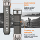 Spigen - Armband Durapro Armor für Apple Watch (42, 44, 45, 49mm), grau