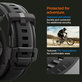 Spigen - Armband Durapro Armor für Apple Watch (42, 44, 45, 49mm), Black Edition