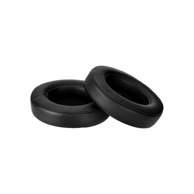 Ersatz-Ohrpolster für Razer Kraken V2 Pro, Memory-Schaumstoff + PU-Leder, Schwarz, 1 Paar