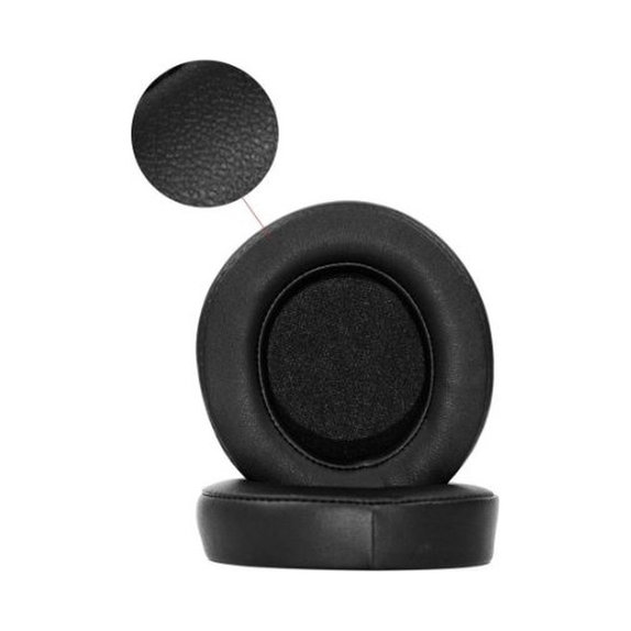 Ersatz-Ohrpolster für Razer Kraken V2 Pro, Memory-Schaumstoff + PU-Leder, Schwarz, 1 Paar
