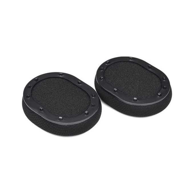 Ersatz-Ohrpolster für Razer BlackShark, Memory-Schaumstoff + Textil, Schwarz, Kühlgel, 1 Paar