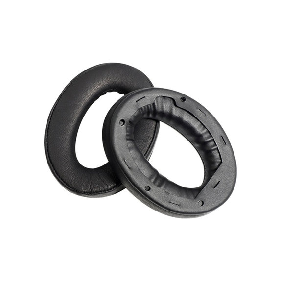 Ersatz-Ohrpolster für Sony WH-1000XM4, Memory-Schaumstoff + PU-Leder, Schwarz, 1 Paar